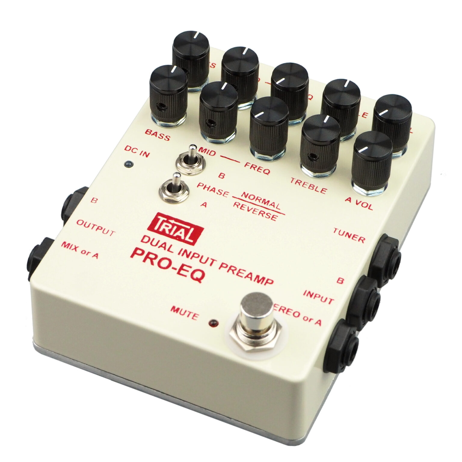 TRIAL DUAL INPUT PREAMP PRO-EQ|ドルフィンギターズ