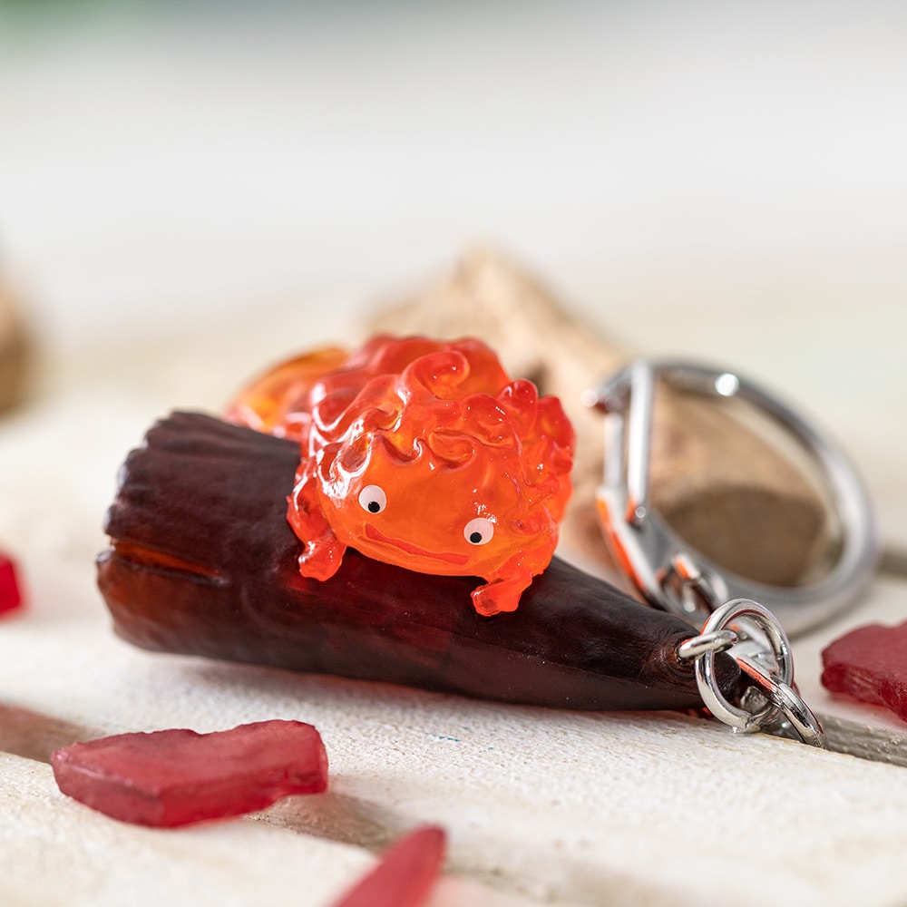 ハウルの動く城 キーホルダー ぶらさがりカルシファー | どんぐり