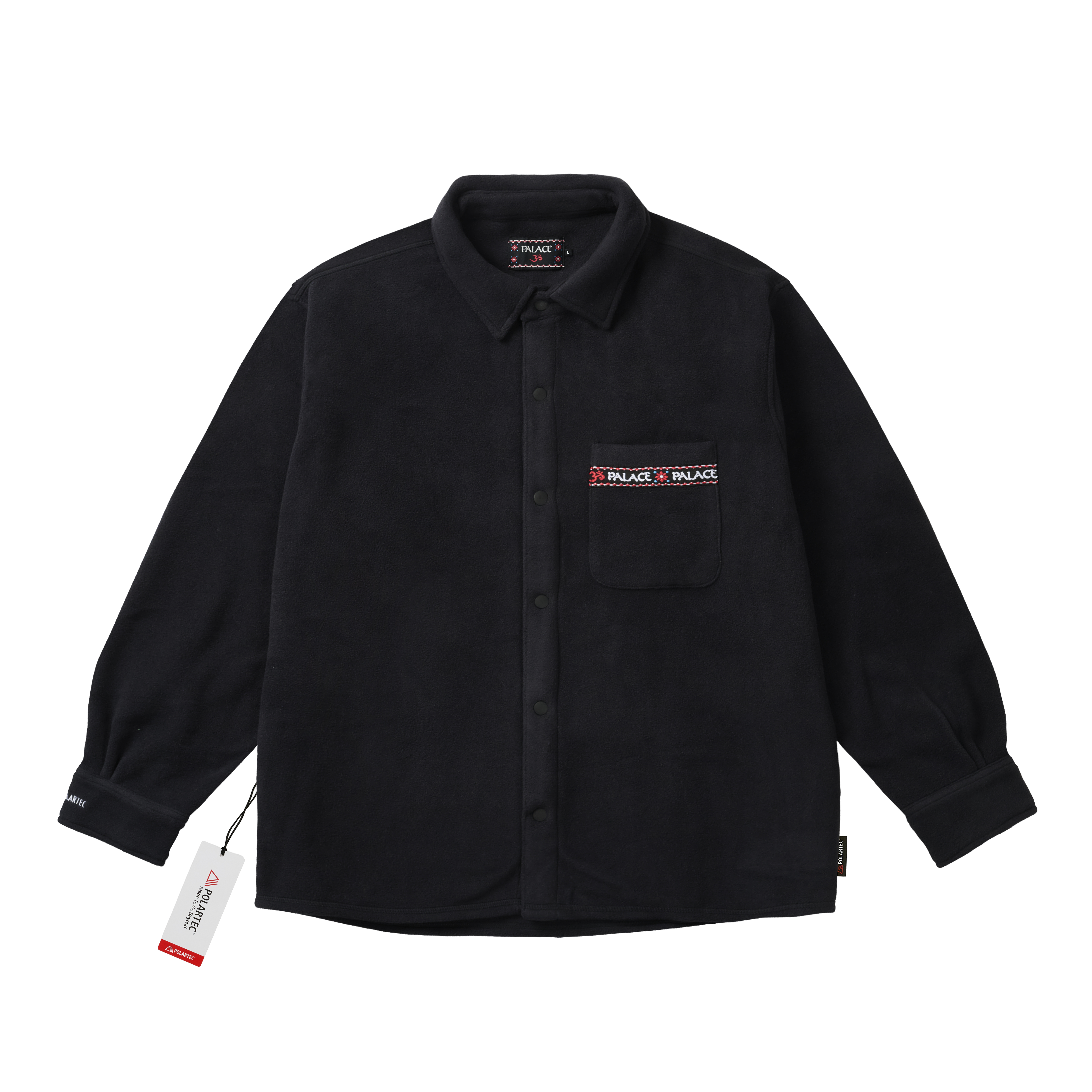 POLARTEC OM FLEECE OVERSHIRT | PALACE SKATEBOARDS