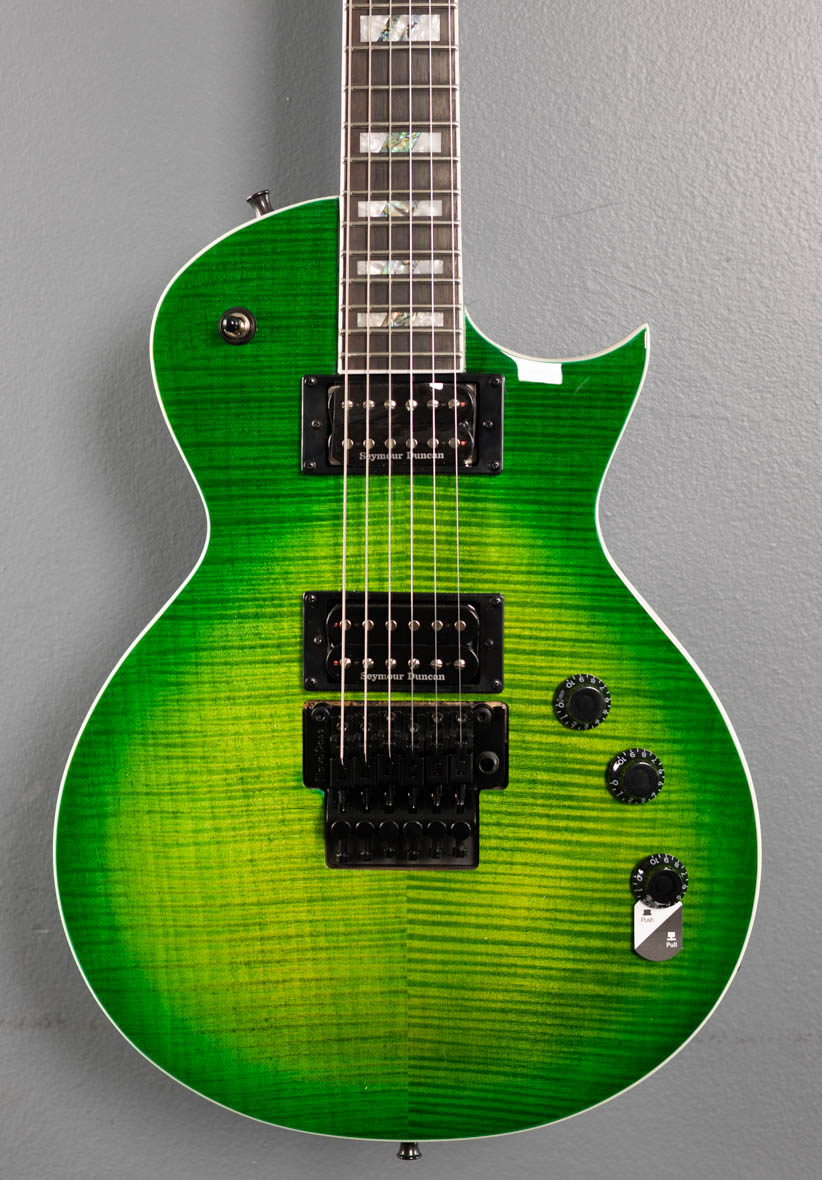 LTD Alex Skolnick Signature AS-1FR - Lime Burst – Dave's Guitar Shop