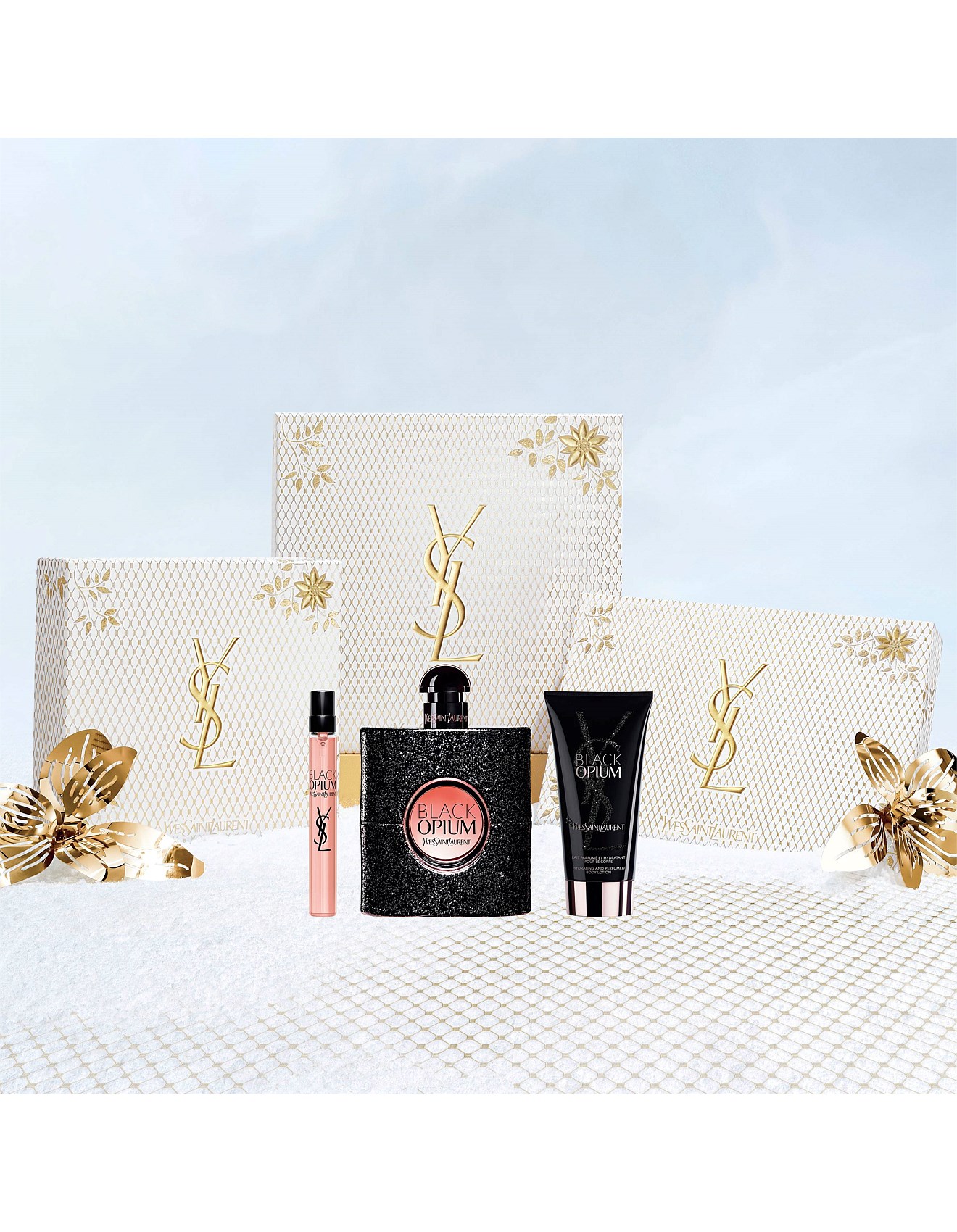 Yves Saint Laurent X24 Black Opium Edp 90ml Set | David Jones
