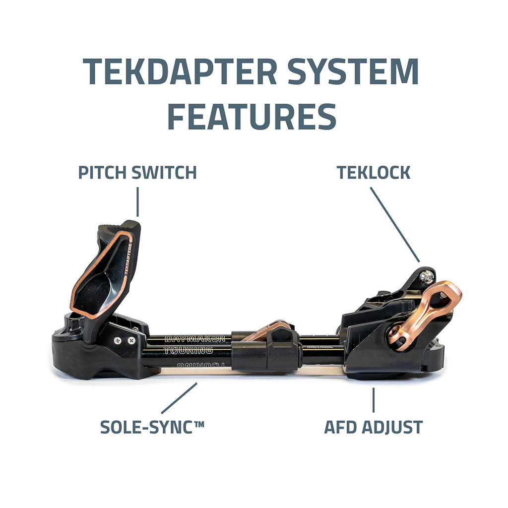 TEKDAPTERS Alpine Touring Adapter by Daymaker Touring | DAYMAKER