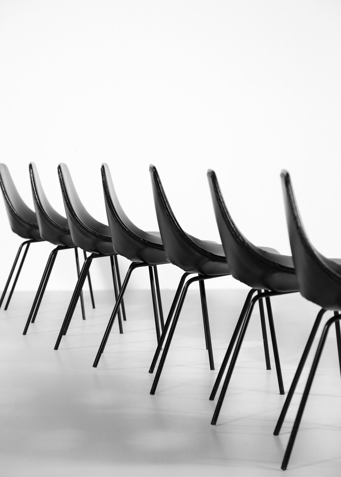 Tonneau Chairs by Pierre Guariche '16 Chairs' - Danke Galerie