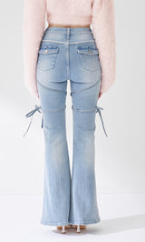 予約商品】ピコレースハイウエストフレアデニム – Darich (ダーリッチ)