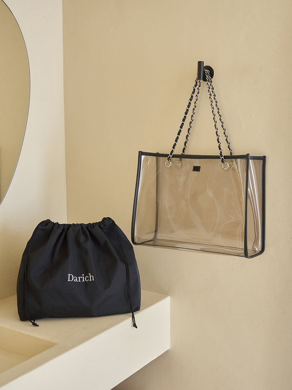 DDロゴクリアボストンバッグ – Darich (ダーリッチ)