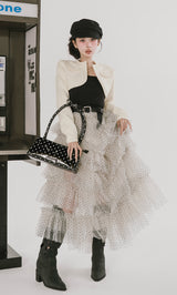 ボリュームアシメチュールロングスカート – Darich (ダーリッチ)