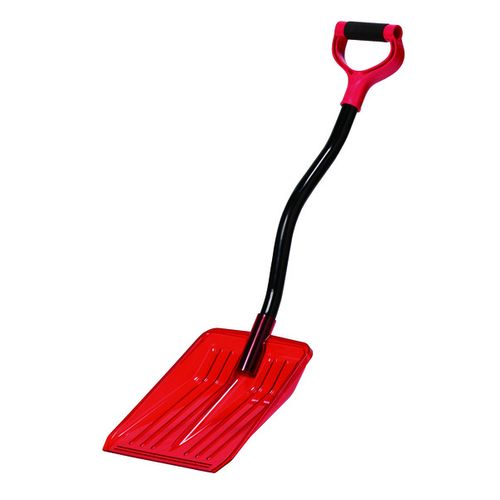 すくい易いスコップ ポリカ DCM プラ雪スコップ レッド
