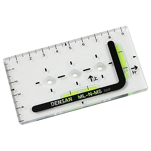 スイッチボックスケガキレベル ML-N-MS デンサン 水平器 スリムタイプ