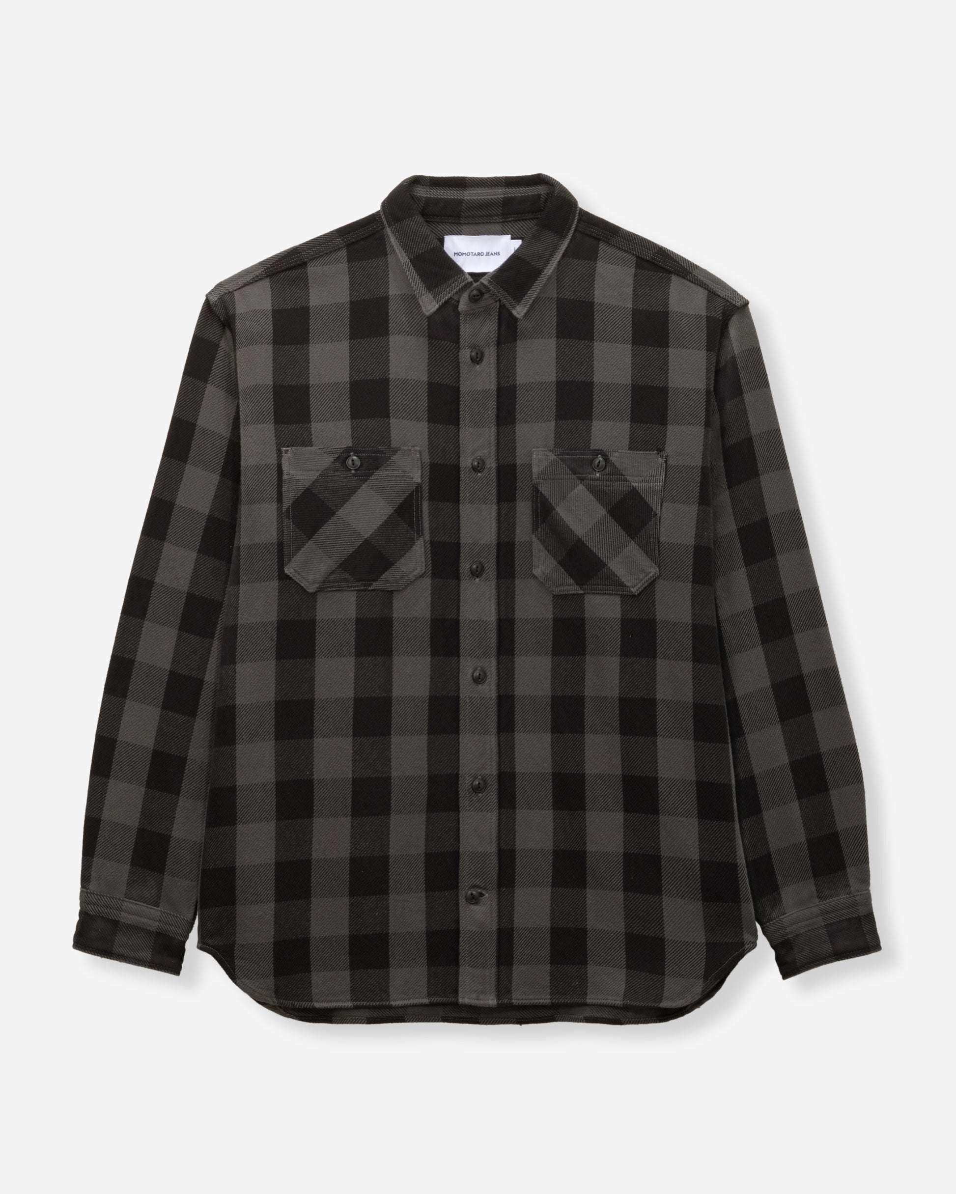 MMLS6002 BLOCK CHECK L/S SHIRT