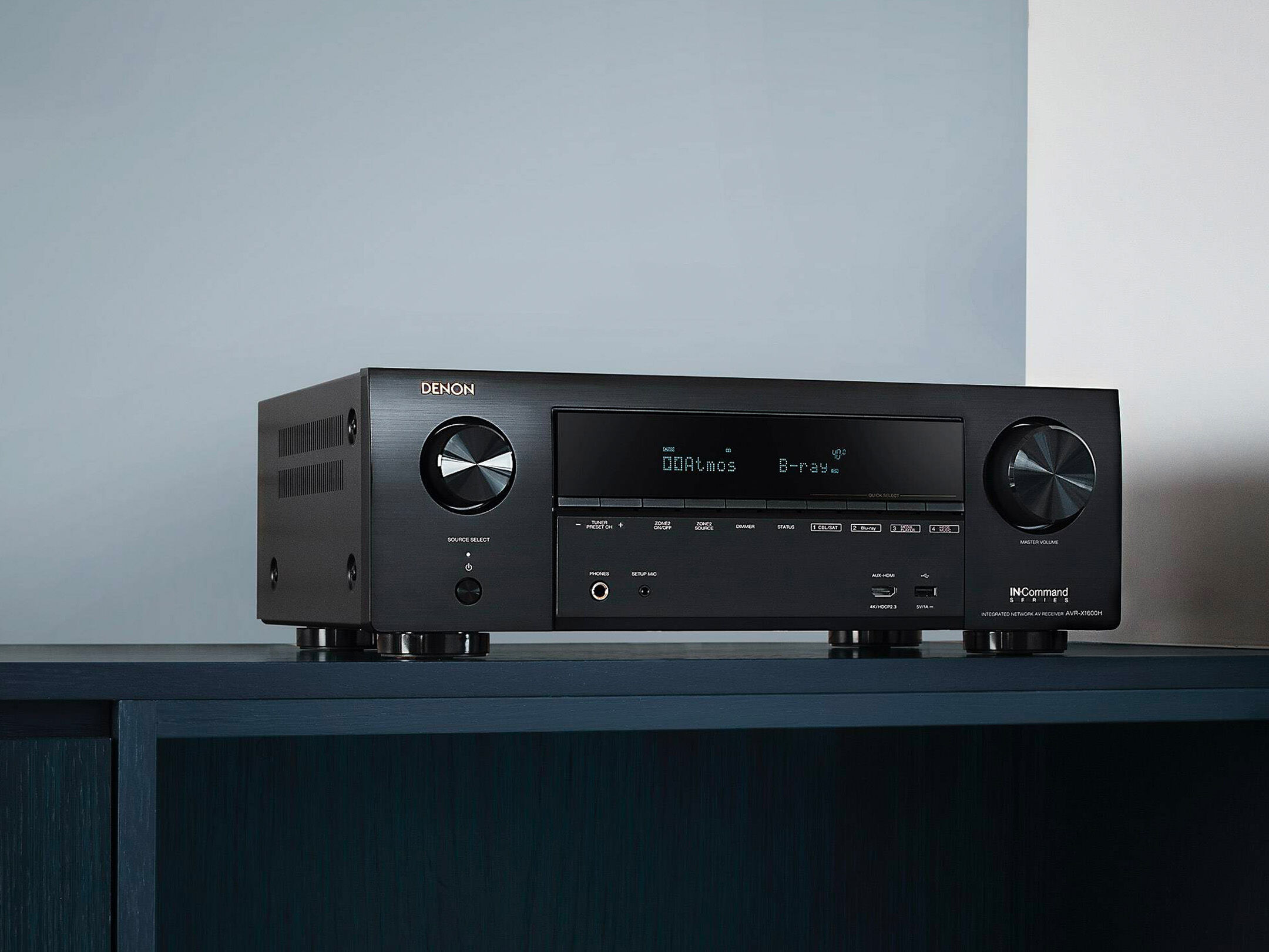 AVR-X1600H - INTEGRATED NETWORK AV RECEIVER | Denon - United States