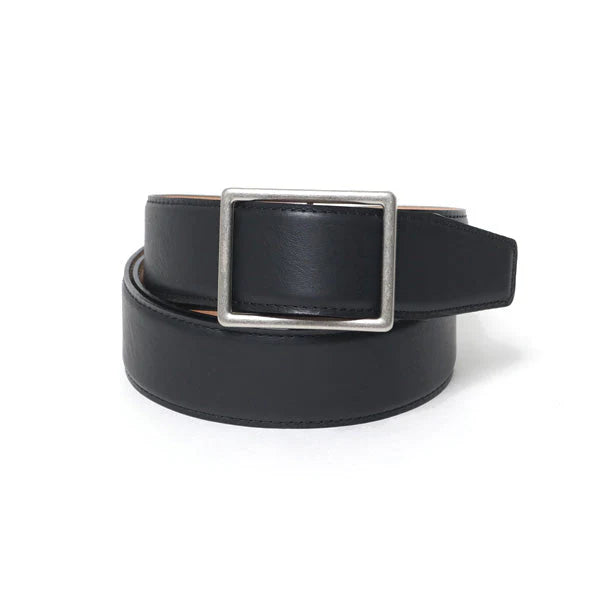 Graphpaper) Holeless Leather Classic Belt (GU261-90559B