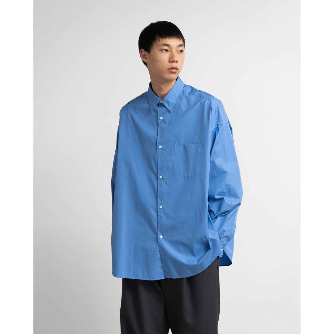 Graphpaper) ALUMO for GP L/S Oversized Regular Collar Shirt (GM251