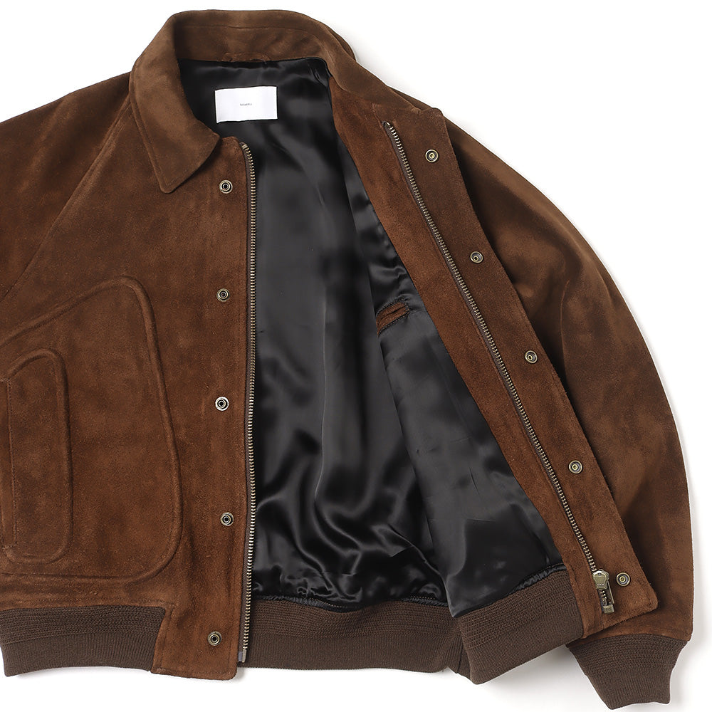 SUGARHILL(シュガーヒル)SUUEDE PIPING LEATHER BLOUSON (2411300703