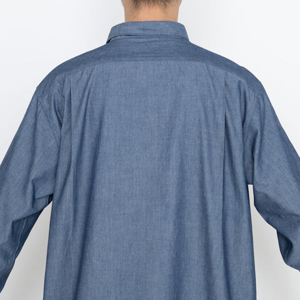 nanamica(ナナミカ) Regular Collar Chambray Shirt SUGF359 (SUGF359