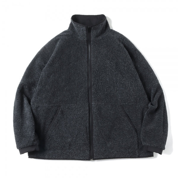 Wool 100% Fleece Nylon Reverse Blouson (KS22FJK07) | KAPTAIN