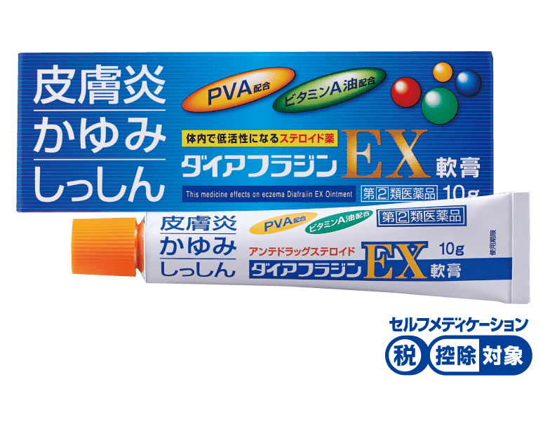 ダイアフラジンEX軟膏：製品ラインナップ | ダイアフラジン（富山