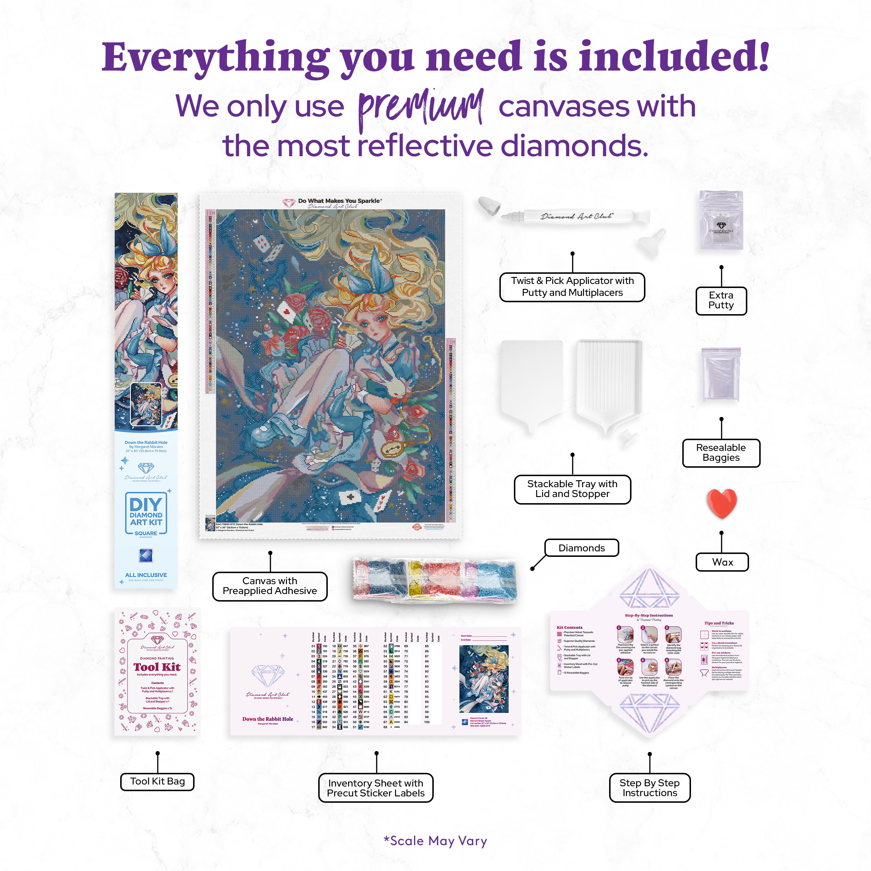 Down the Rabbit Hole – Diamond Art Club