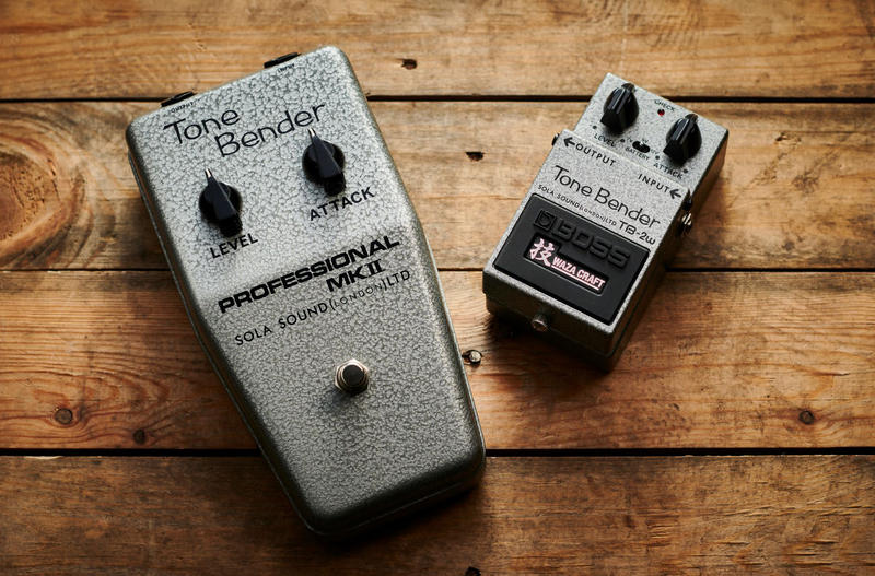 BOSS／TB-2W Tone Bender】Sola Soundと共同開発により伝説的なファズ