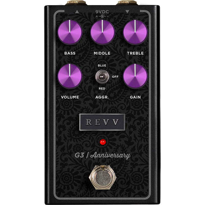 REVV Amplification／G2、G3、G4 Anniversary】Gシリーズの5周年を記念