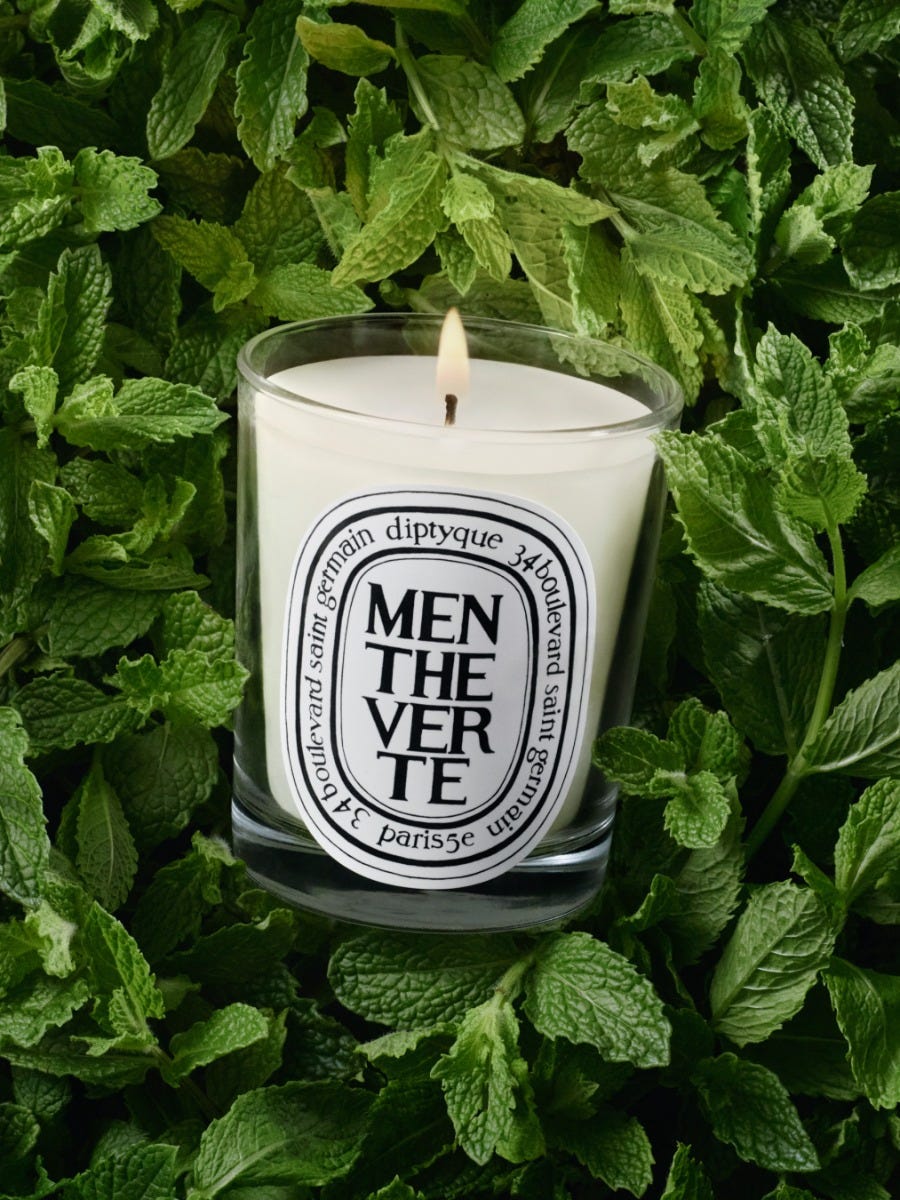 Menthe Verte（マント ヴェルト） - クラシックキャンドル | Diptyque