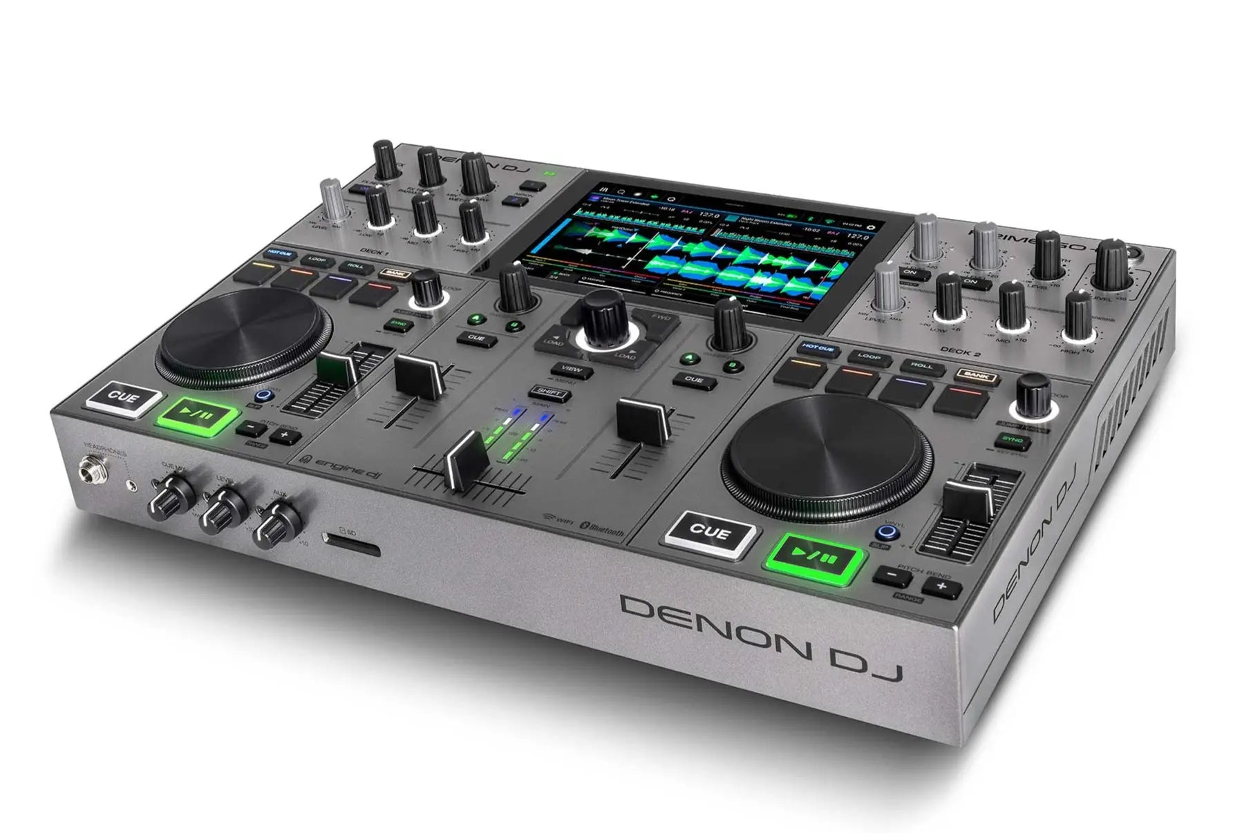 Denon DJ PRIME GO+ | Battery Powered, Ultra-Portable DJ Controller