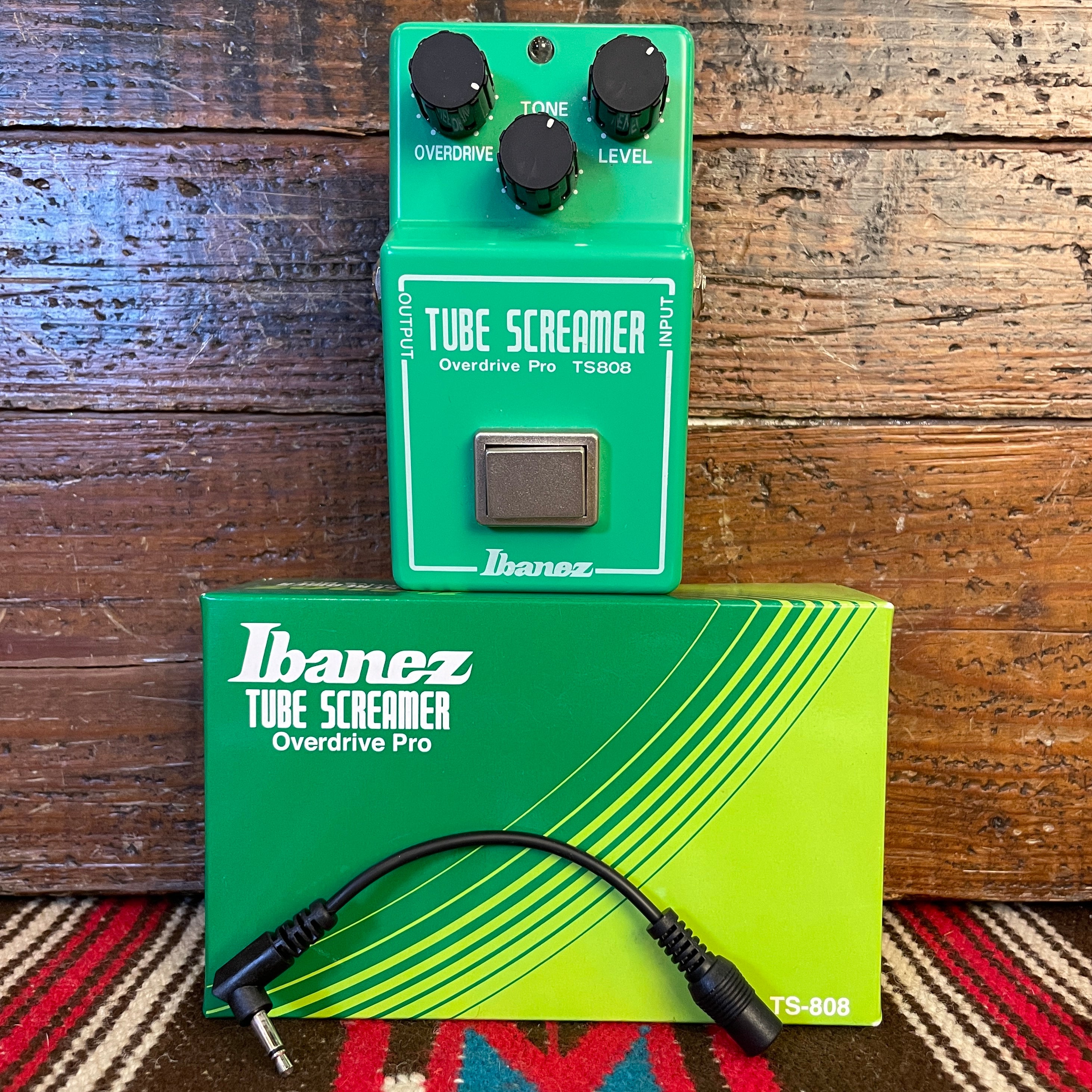 Ibanez TS808 Tube Screamer Overdrive Pro Pedal w/ Box – Drugan's