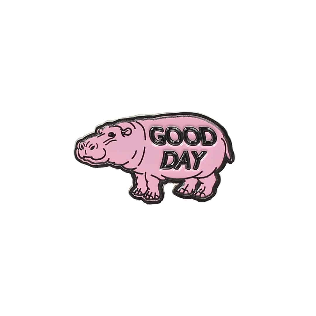 DULTON ONLINE SHOP | PINS GOOD DAY HIPPO(GOOD DAY HIPPO