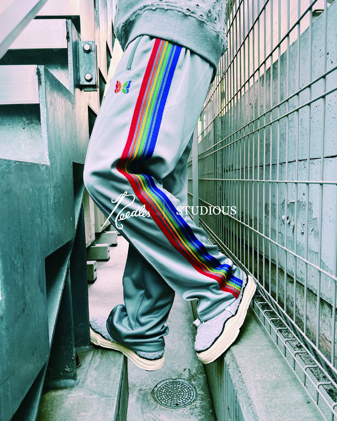 鮮やかなレインボーカラーも⁉ Needles×STUDIOUS初となるグラデカラーの