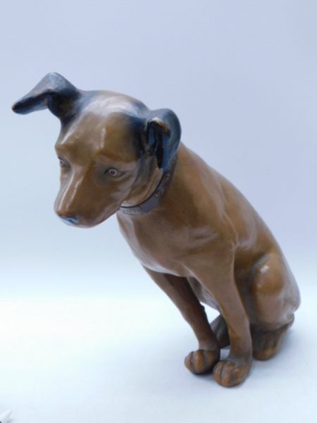 貴重 初期 ビクター犬 ニッパー君 ソフビ 初期型 Victor 大型 当時物