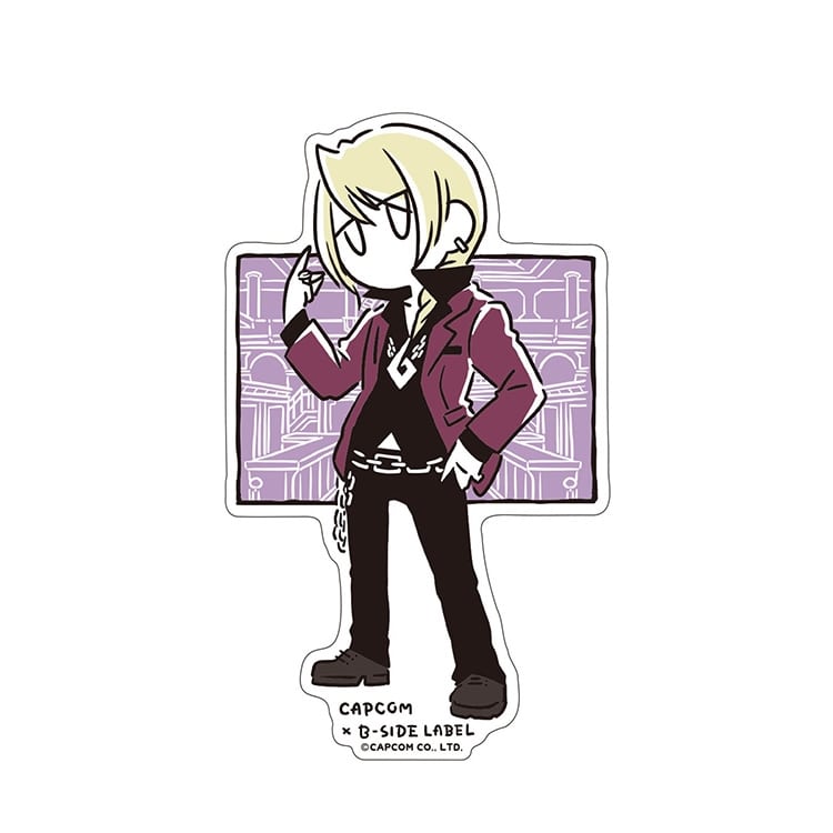 イーカプコン |CAPCOM×B-SIDEステッカー 逆転裁判 牙琉響也 ライン