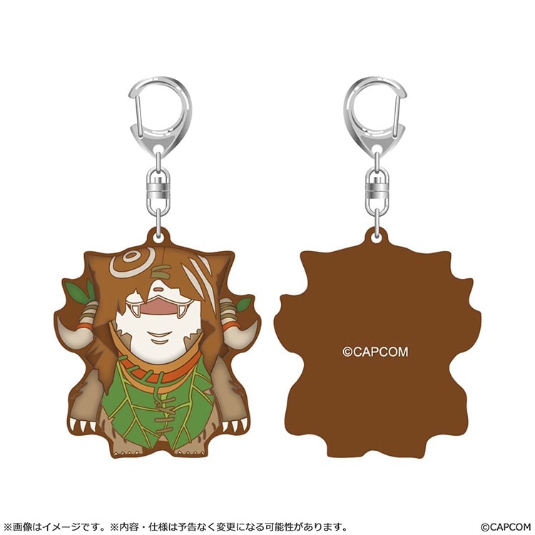 イーカプコン |ラバーキーホルダー モンスターハンターワイルズ
