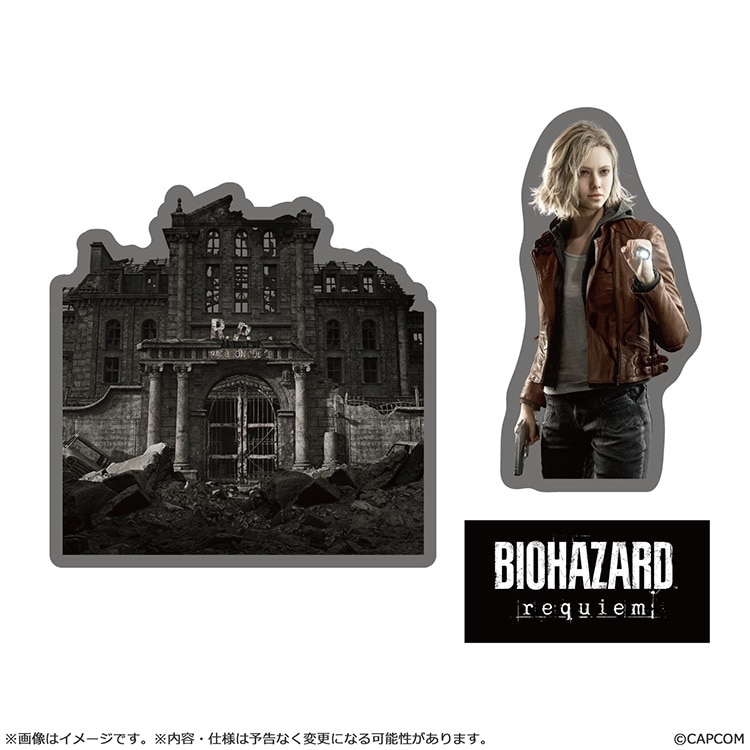 イーカプコン |バイオハザード レクイエム ステッカーセット