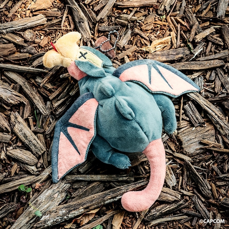 イーカプコン |モンスターハンターワイルズ ゲリョスぬいぐるみポーチ