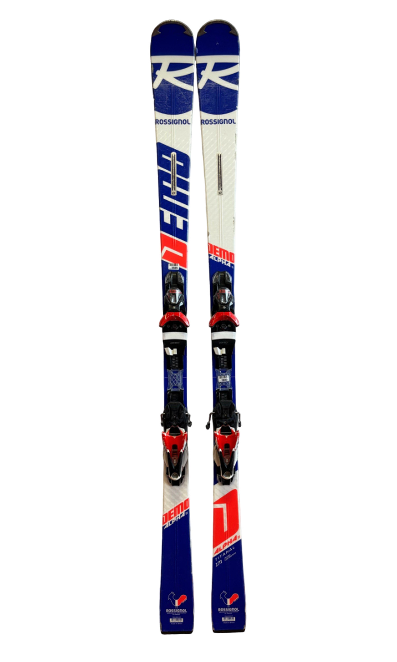 ROSSIGNOL SKI HERO DEMO ALPHA TI + BINDINGS SPX 12 - Easy Gliss