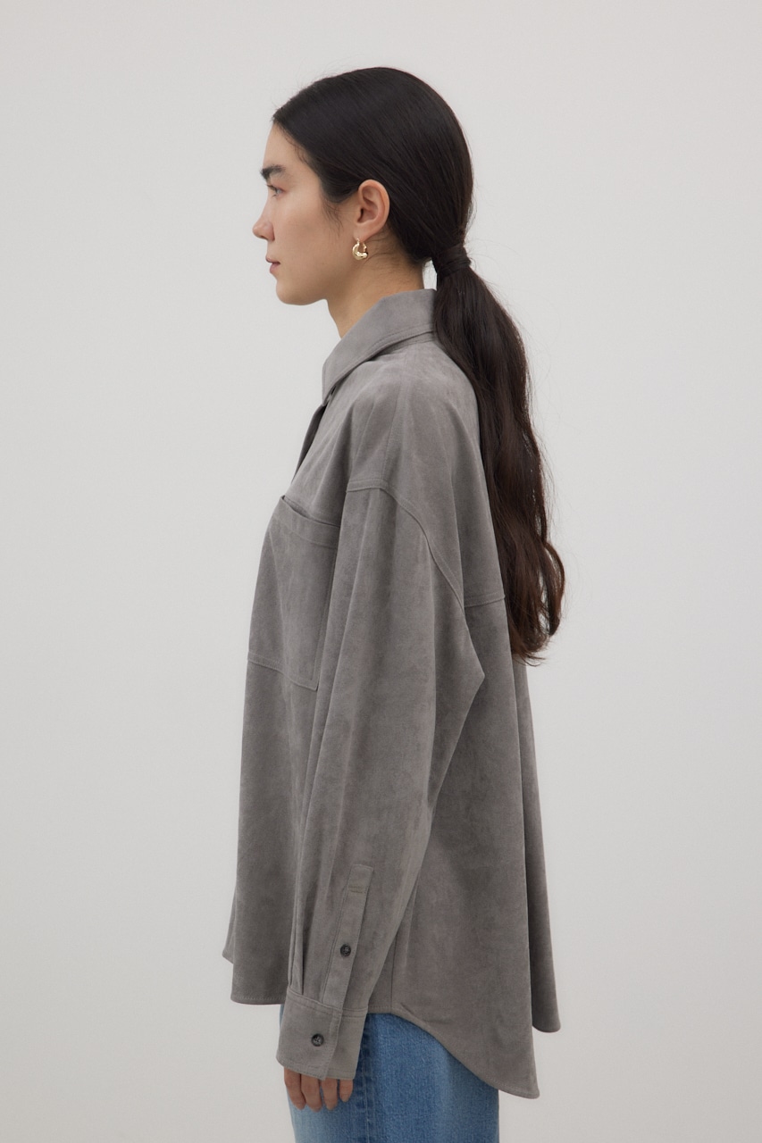 AZUL BY MOUSSY | フェイクスエードシャツ (シャツ・ブラウス ) |SHEL