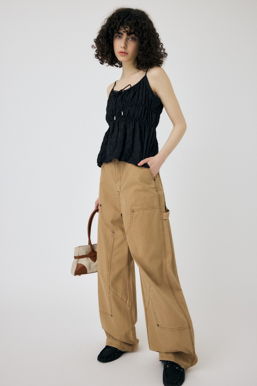 MOUSSY | CRINKLED サテンキャミ (キャミソール ) |SHEL'TTER WEBSTORE