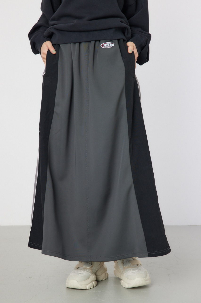 RODEO CROWNS WIDE BOWL | ナイロン×ジャージスカート (スカート