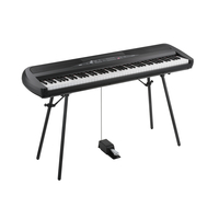 コルグ SP-280-BK 電子ピアノ 【ヘッドホン付き】 黒|エディオン公式通販