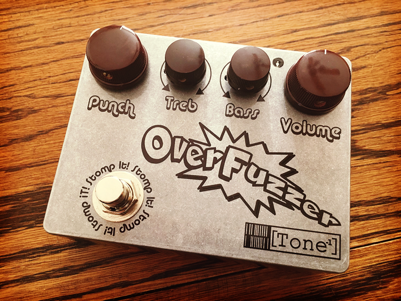 オーバードライバー系Tone Inverse Overfuzzerをレビュー！ | 魔法の箱