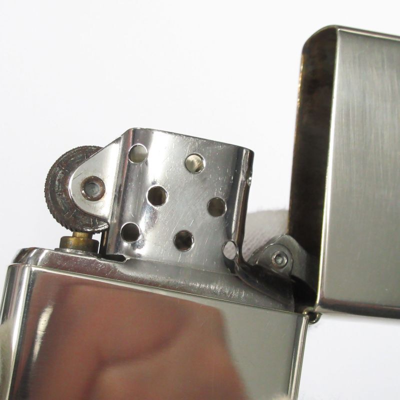 Used Sterling Silver Rolex Vintage Zippo 1999 Japan Limited Oil