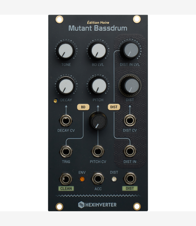 Hexinverter Mutant Bass Drum - Erica Synths