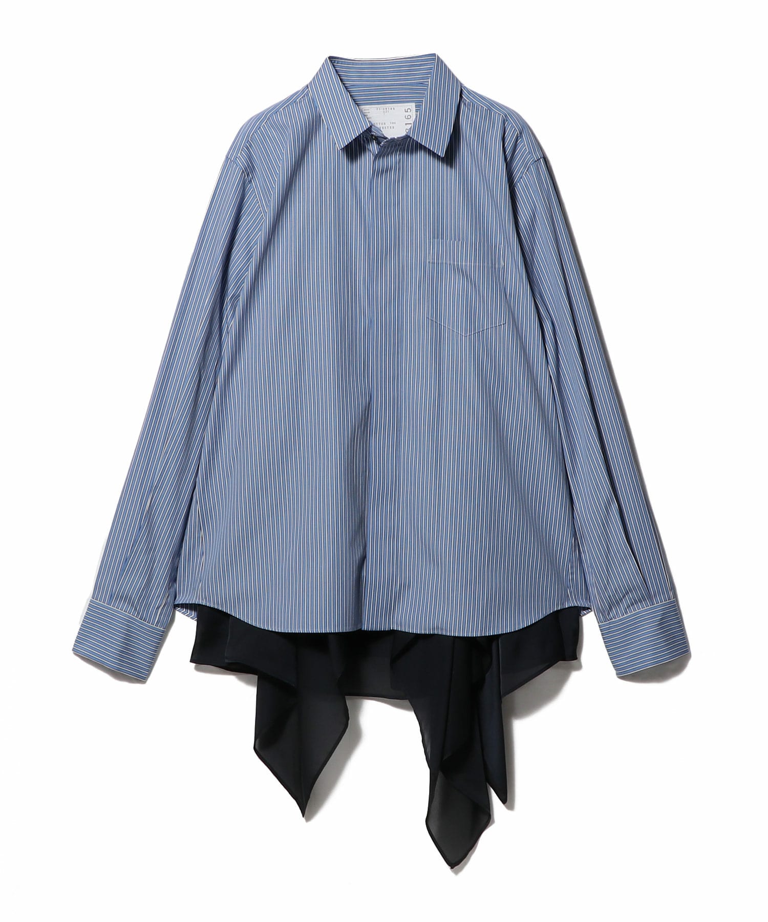 SACAI / ポプリン×サテン シャツ｜ESTNATION ONLINE STORE