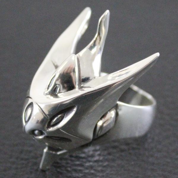 受注生産品】EVA×haraKIRI 8号機シルバーリング(17号): ファッション