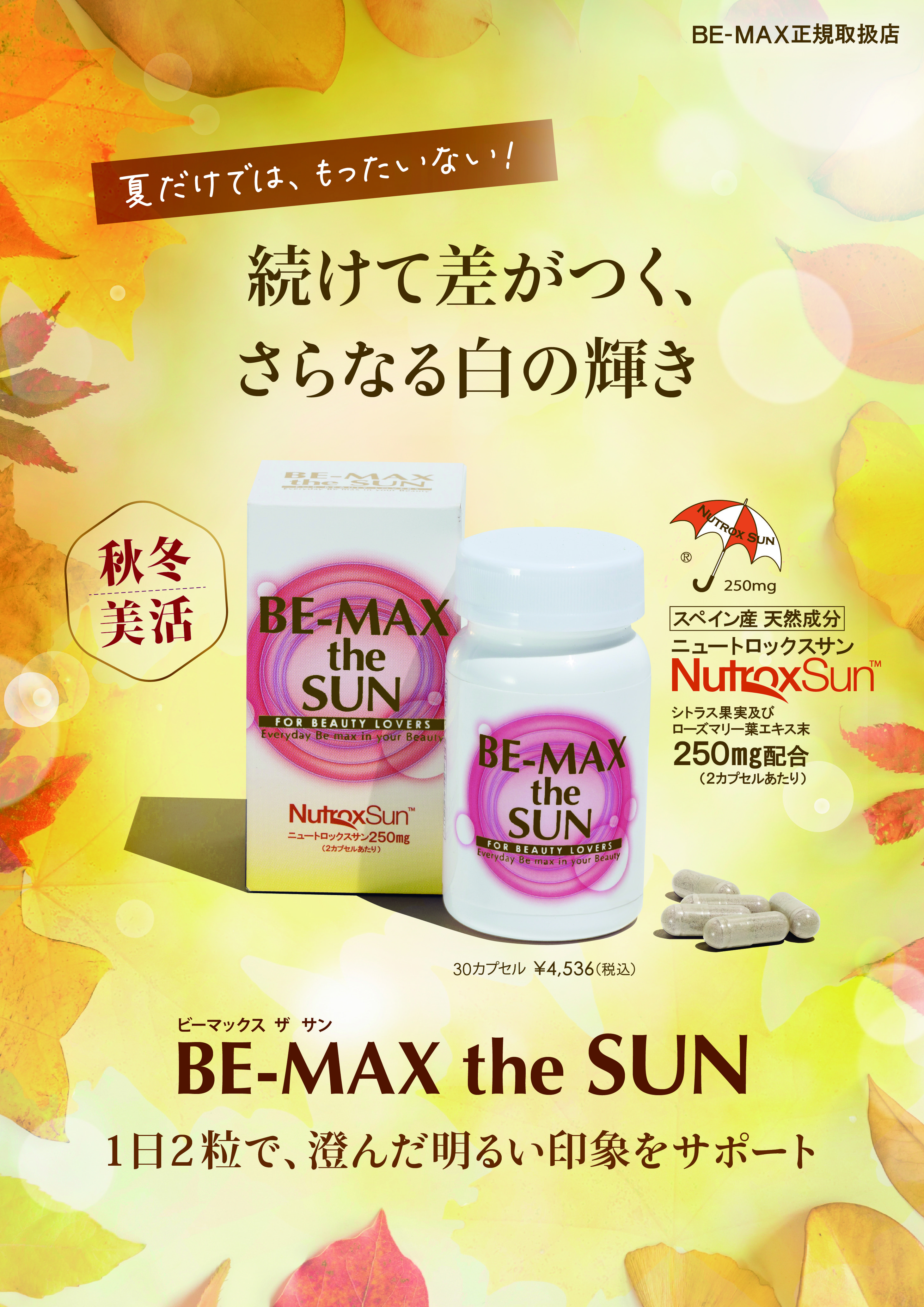 BE-MAX ザ・サン（the SUN）30カプセルの通販・卸売り | アイラッシュ