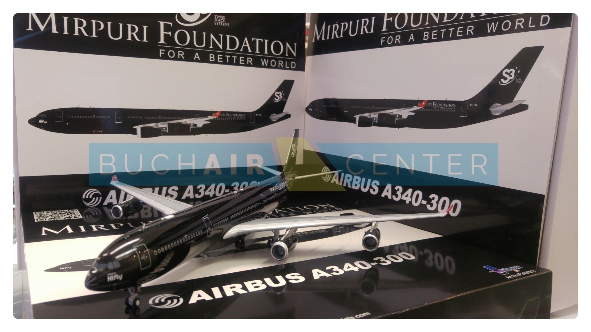 Swiss Space System Airbus A340-300 registration 9H-TQM InFlight