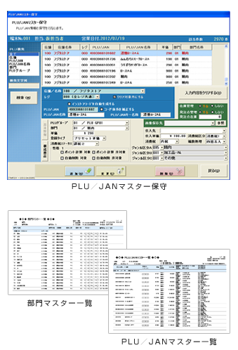 2055／3055販売ソフト｜東芝テックレジスタ（MA／FS