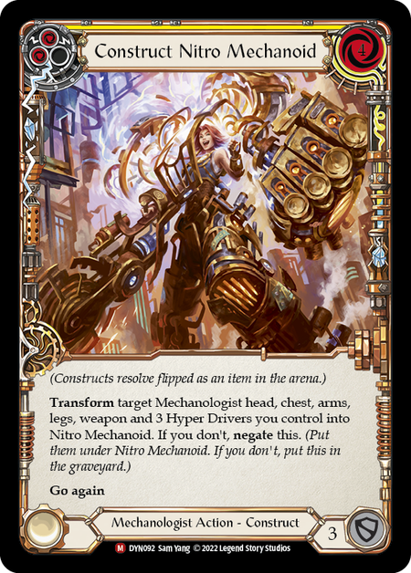 Construct Nitro Mechanoid/ Nitro Mechanoid - Dynasty - Flesh