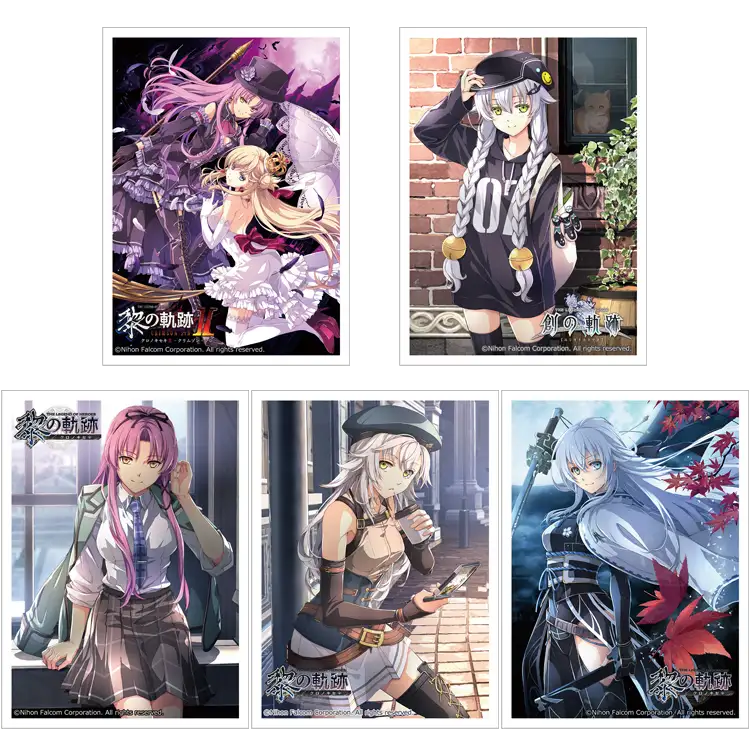 英雄伝説 軌跡シリーズ」キャラクターカードスリーブ（全5種） | 日本