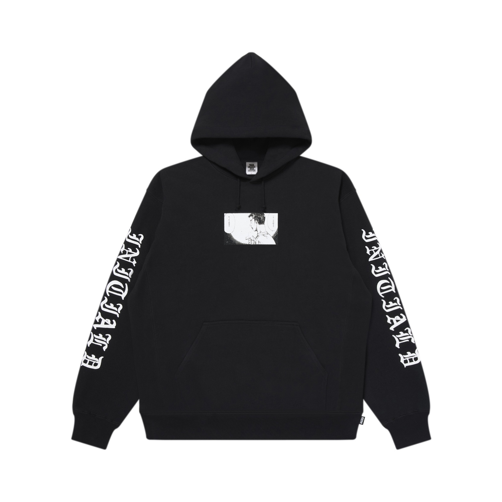 BLACK EYE PATCH (INITIAL D HOODIE) BLACK - FAMLEST