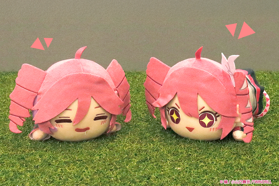 大人気バーチャルシンガー『重音テト』の、くてんこBIGぬいぐるみが